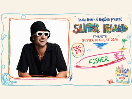 Affiche : FISHER au Super Island